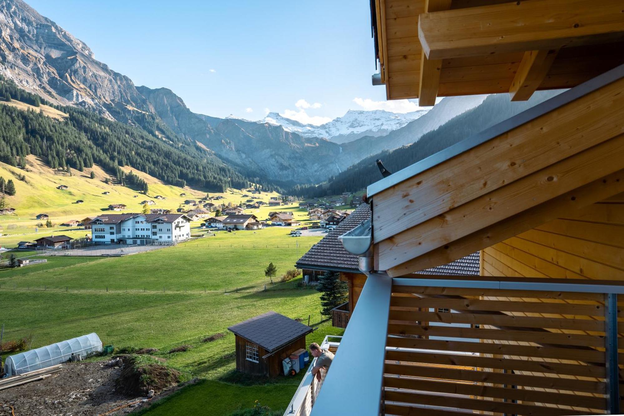 Chuenislodge2- Zwei Balkone, Gemuetlicher Kamin, Top Aussicht Adelboden Bagian luar foto