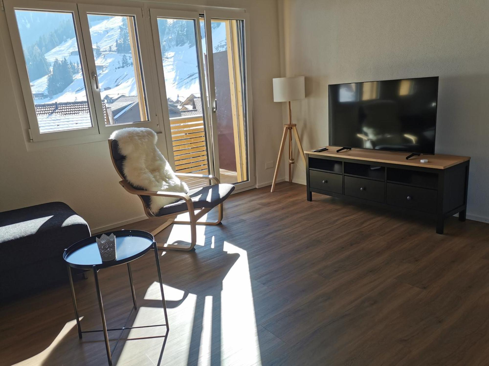 Chuenislodge2- Zwei Balkone, Gemuetlicher Kamin, Top Aussicht Adelboden Bagian luar foto
